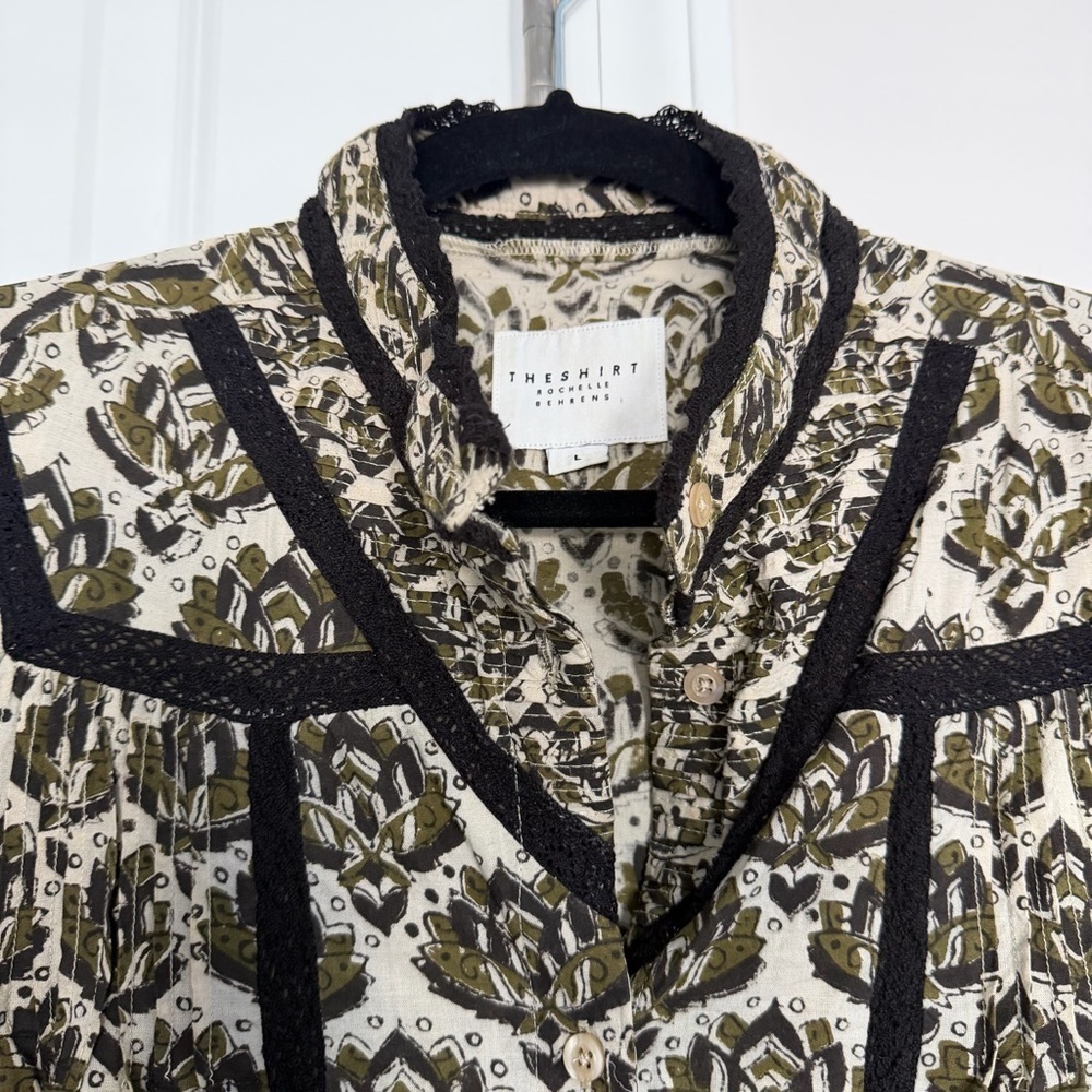 THE SHIRT BY ROCHELLE BEHRENS Priya Shirt - Picture 3 of 5